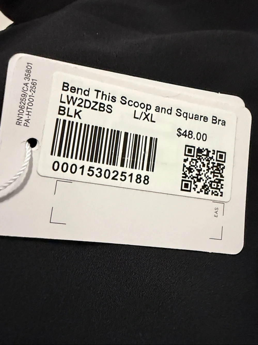 Lululemon - Bend This Scoop and Square Bra - Size S/M or L/XL - NWT